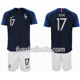 Fußballtrikots Frankreich DIGNE 17 2 star Kinder Heim Trikotsatz WM 2018